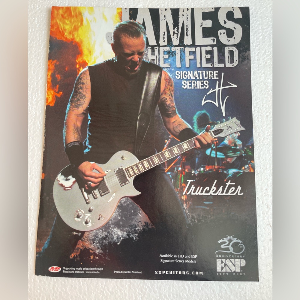 ESP James Hetfield Signature Series Pinup
